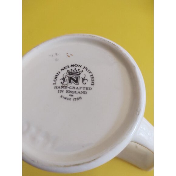 Vintage Shaving Mug Lord Nelson Pottery 3 3/4" tall  "The Swiss Guard" - Picture 10 of 11